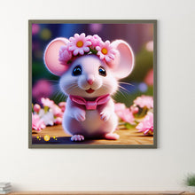Load image into Gallery viewer, Diamond Painting - Full Round - Zodiac sign - rat (30*30CM)