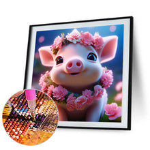 Load image into Gallery viewer, Diamond Painting - Full Round - Zodiac sign-Pig (30*30CM)