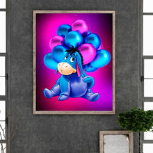 Load image into Gallery viewer, Diamond Painting - Full Round - cartoon donkey (40*50CM)