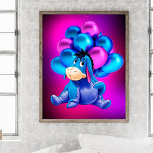 Load image into Gallery viewer, Diamond Painting - Full Round - cartoon donkey (40*50CM)