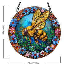 Load image into Gallery viewer, Suncatcher Diamond Painting Art Pendant Animal Diamond Drawing Hanging Ornament