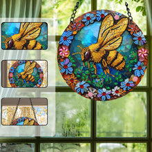 Load image into Gallery viewer, Suncatcher Diamond Painting Art Pendant Animal Diamond Drawing Hanging Ornament