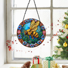 Load image into Gallery viewer, Suncatcher Diamond Painting Art Pendant Animal Diamond Drawing Hanging Ornament