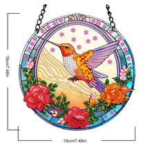 Load image into Gallery viewer, Suncatcher Diamond Painting Art Pendant Animal Diamond Drawing Hanging Ornament