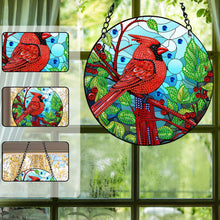 Load image into Gallery viewer, Suncatcher Diamond Painting Art Pendant Animal Diamond Drawing Hanging Ornament