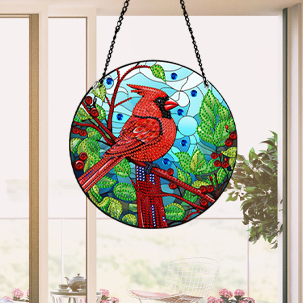 Suncatcher Diamond Painting Art Pendant Animal Diamond Drawing Hanging Ornament