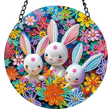 Load image into Gallery viewer, Suncatcher Diamond Painting Art Pendant Animal Diamond Drawing Hanging Ornament