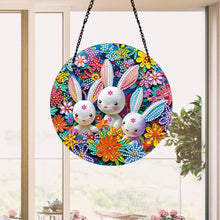 Load image into Gallery viewer, Suncatcher Diamond Painting Art Pendant Animal Diamond Drawing Hanging Ornament