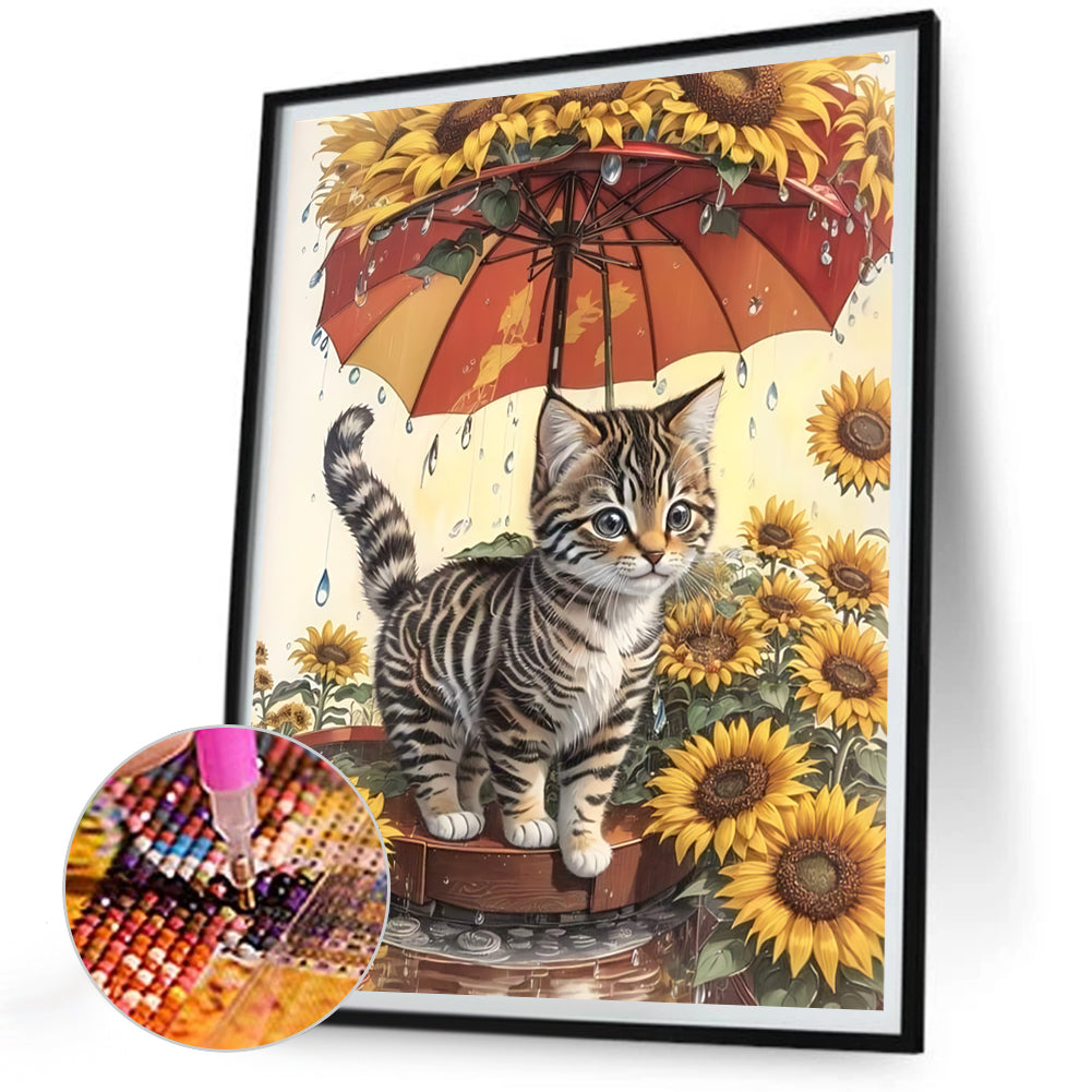 Diamond Painting - Full Round - cat (30*40CM)