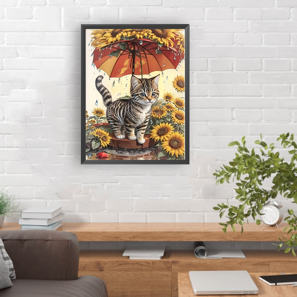 Diamond Painting - Full Round - cat (30*40CM)