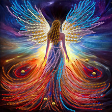 Load image into Gallery viewer, Diamond Painting - Partial Special Shaped - Winged Angel (30*30CM)