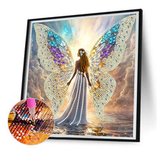 Load image into Gallery viewer, Diamond Painting - Partial Special Shaped - Winged Angel (30*30CM)