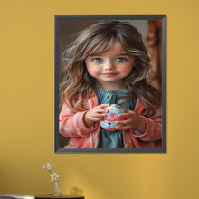 Load image into Gallery viewer, Diamond Painting - Full Square - little girl (40*50CM)