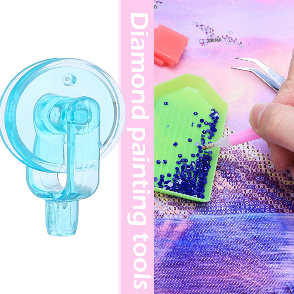 Resin 5D Diamond Painting Pen Kit with 5 Drill Pen Picking Heads and 1 Glue Clay