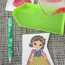 Load image into Gallery viewer, Resin 5D Diamond Painting Pen Kit with 5 Drill Pen Picking Heads and 1 Glue Clay