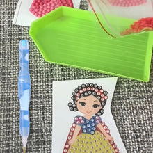 Load image into Gallery viewer, Resin 5D Diamond Painting Pen Kit with 5 Drill Pen Picking Heads and 1 Glue Clay