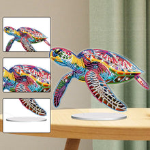 Load image into Gallery viewer, Sea Turtle Special Shaped Desktop Diamond Art Kits for Home Office Desktop Decor