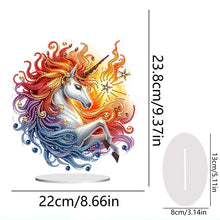 Load image into Gallery viewer, Unicorn Special Shaped Diamond Painting Tabletop Ornaments Kit Home Table Decor
