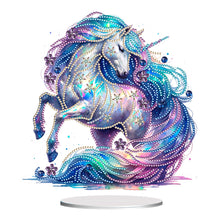 Load image into Gallery viewer, Unicorn Special Shaped Diamond Painting Tabletop Ornaments Kit Home Table Decor