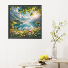 Load image into Gallery viewer, Diamond Painting - Full Round - mountain scenery (30*30CM)