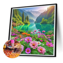 Load image into Gallery viewer, Diamond Painting - Full Round - mountain scenery (30*30CM)