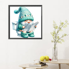 Load image into Gallery viewer, Diamond Painting - Full Round - Toilet Gnome (30*30CM)
