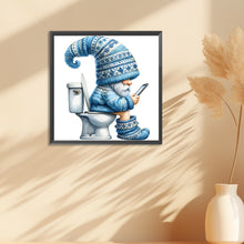 Load image into Gallery viewer, Diamond Painting - Full Round - Toilet Gnome (30*30CM)