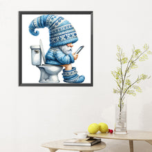 Load image into Gallery viewer, Diamond Painting - Full Round - Toilet Gnome (30*30CM)