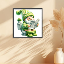 Load image into Gallery viewer, Diamond Painting - Full Round - Toilet Gnome (30*30CM)