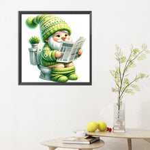 Load image into Gallery viewer, Diamond Painting - Full Round - Toilet Gnome (30*30CM)