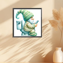 Load image into Gallery viewer, Diamond Painting - Full Round - Toilet Gnome (30*30CM)
