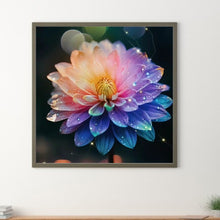 Load image into Gallery viewer, Diamond Painting - Full Round - Colorful water drop flowers (30*30CM)