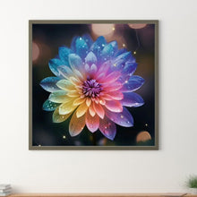 Load image into Gallery viewer, Diamond Painting - Full Round - Colorful water drop flowers (30*30CM)