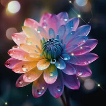 Load image into Gallery viewer, Diamond Painting - Full Round - Colorful water drop flowers (30*30CM)