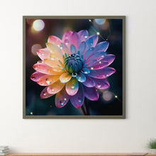 Load image into Gallery viewer, Diamond Painting - Full Round - Colorful water drop flowers (30*30CM)