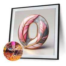 Load image into Gallery viewer, Diamond Painting - Full Round - Feather letter O (30*30CM)