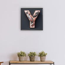 Load image into Gallery viewer, Diamond Painting - Full Round - Feather letter Y (30*30CM)