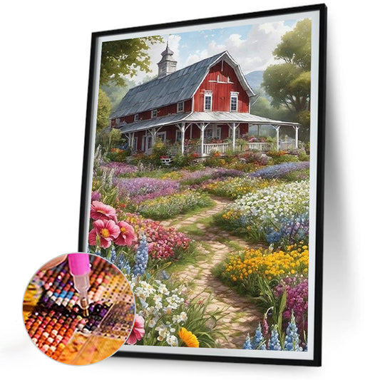 Diamond Painting - Full Round - country house (30*40CM)