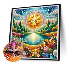 Load image into Gallery viewer, Diamond Painting - Full Round - beautiful sunrise scenery (30*30CM)