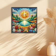 Load image into Gallery viewer, Diamond Painting - Full Round - beautiful sunrise scenery (30*30CM)