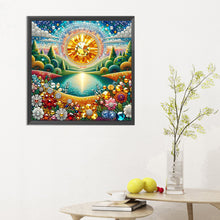 Load image into Gallery viewer, Diamond Painting - Full Round - beautiful sunrise scenery (30*30CM)