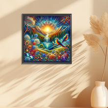 Load image into Gallery viewer, Diamond Painting - Full Round - beautiful dawn landscape (30*30CM)