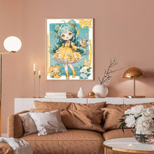 Load image into Gallery viewer, Diamond Painting - Full Round - girl (30*40CM)