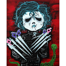 Load image into Gallery viewer, Diamond Painting - Full Round - scissorhands (40*50CM)
