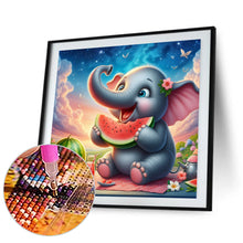 Load image into Gallery viewer, Diamond Painting - Full Square - cute elephant (30*30CM)