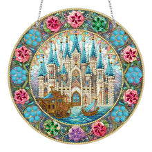Load image into Gallery viewer, Suncatcher Diamond Painting Art Pendant Colorful Diamond Painting Hanging Decor