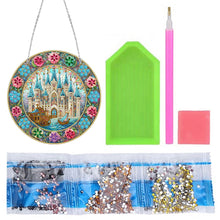 Load image into Gallery viewer, Suncatcher Diamond Painting Art Pendant Colorful Diamond Painting Hanging Decor