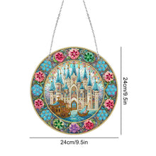 Load image into Gallery viewer, Suncatcher Diamond Painting Art Pendant Colorful Diamond Painting Hanging Decor