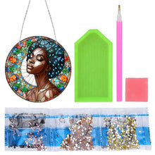 Load image into Gallery viewer, Suncatcher Diamond Painting Art Pendant Colorful Diamond Painting Hanging Decor