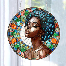 Load image into Gallery viewer, Suncatcher Diamond Painting Art Pendant Colorful Diamond Painting Hanging Decor